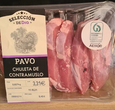 (Pavo) Chuletas de contramuslo